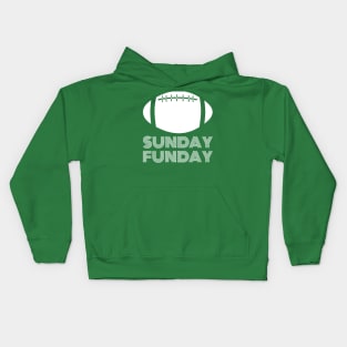 Retro Philly Sunday Funday Kids Hoodie